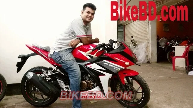 BikeBD Founder Suvro Sen With His New Honda CBR150R 2016